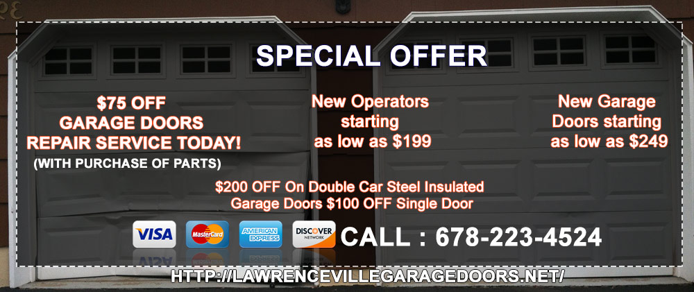 Lawrenceville Garage Doors Offers